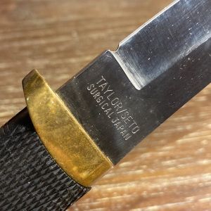 Taylor Seto Surgical Japan Handmade MCR – 18 Fix Blade Knife